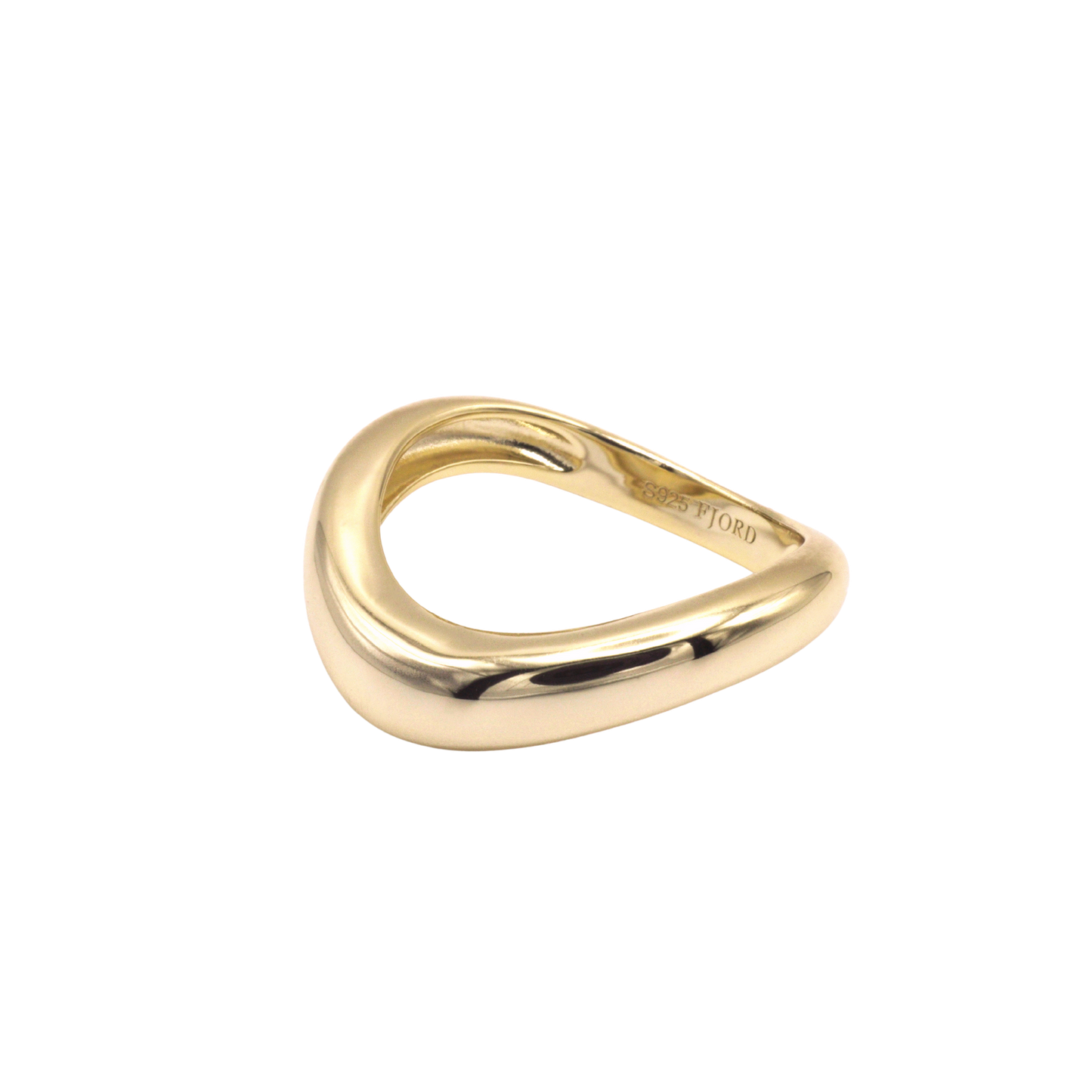 Close-up of Drift Ring texture and shape on angle