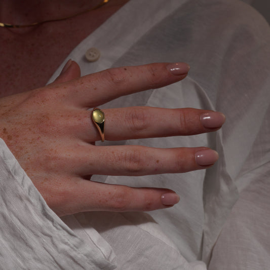 Prehnite Essence Ring