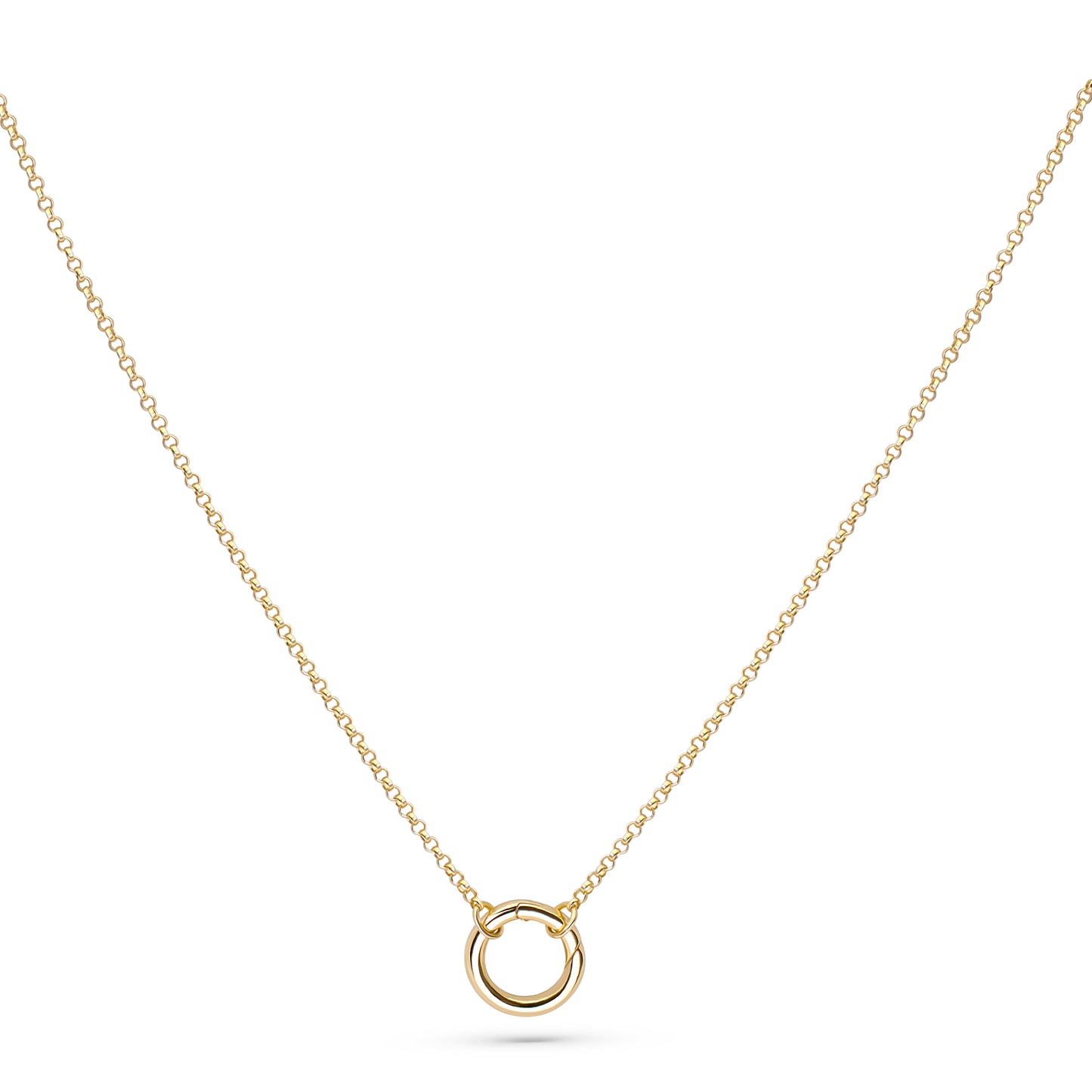 Baby Link Necklace 14K Gold Vermeil over Sterling Silver