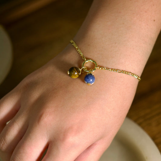 Confidence Figaro Chain Bracelet Set