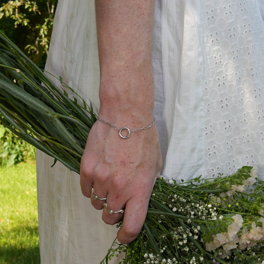 Paperclip Link Bracelet