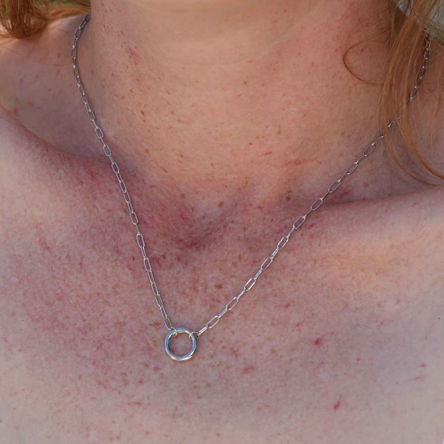Paperclip Link Necklace