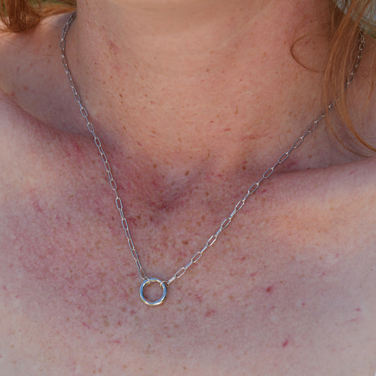 Paperclip Link Necklace